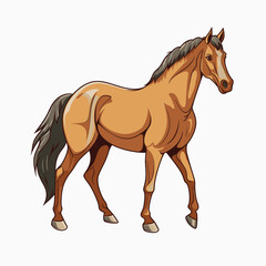 Fototapeta premium Unique Horse Vector Illustration for Branding