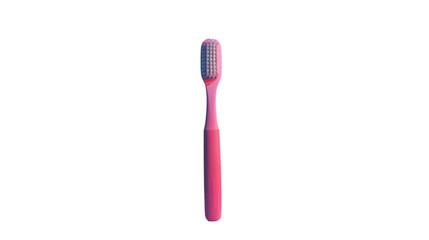 Pink Toothbrush on Black Background Illustration