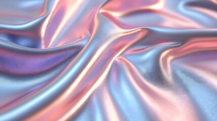 Fototapeta premium Silk fabric flow