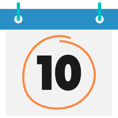 Calendar Date Icon