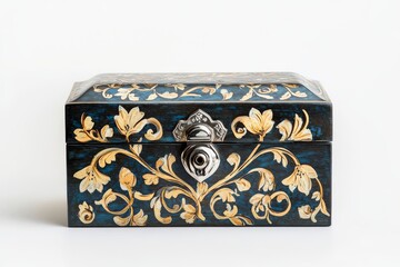 Hanukkah Wooden Decorative Box Illustration