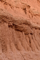 ABSTRACCIÓN DE UN TERRENO EROSIONADO