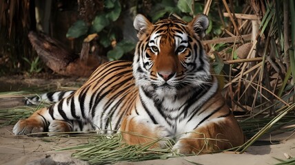 Obraz premium Tiger in the jungle