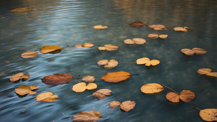 An Abstract Photograph Capturing Water Waves
