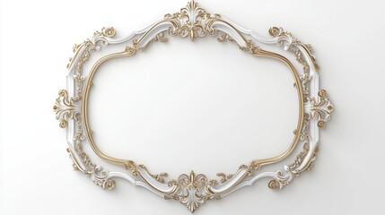  Blank frame template vector illustration