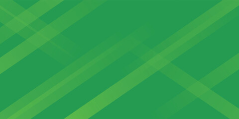 Green abstract background with geometric shapes gradient color for presentation design