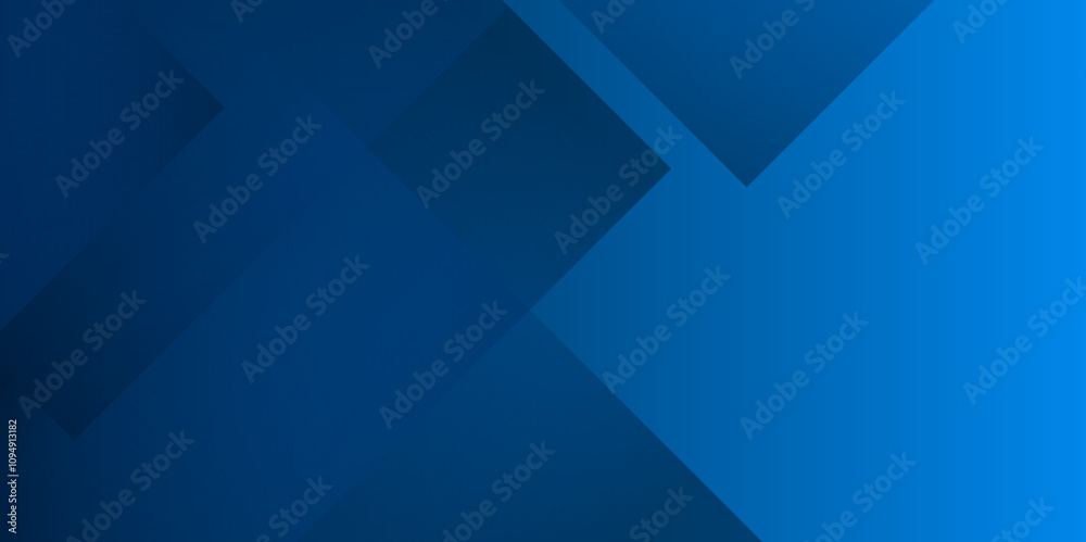 Poster Minimal blue abstract modern background design. Vector futuristic digital landscape with tringles abstract dark blue background. Vector abstract graphic design banner pattern presentation background.	