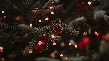 Christmas Tree with Decorations