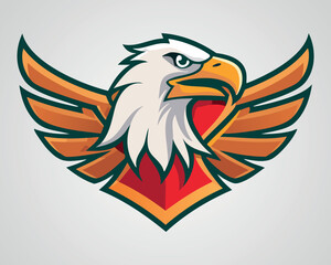 Eagle Logo Design - Powerful Bird Illustration