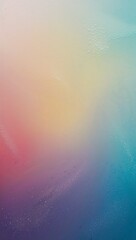 Transparent gradient liquid with gentle grainy textures