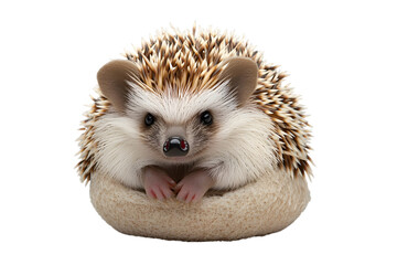 Obraz premium Adorable Hedgehog Portrait , isolated