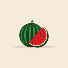 watermelon illustration 