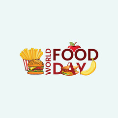 world food day creative design concept 