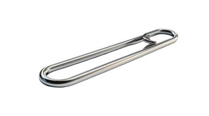 Chrome Bottle Opener 3D Render