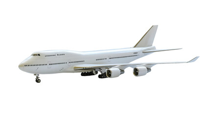 White Airplane Illustration