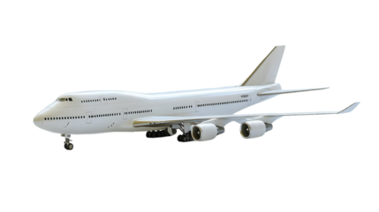 White Airplane Illustration