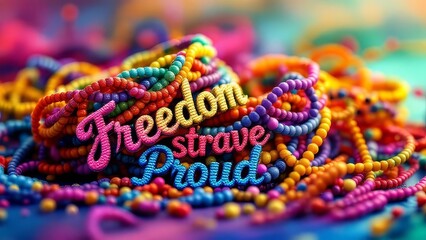 Colorful kids' jewelry, Rule of Thirds framing bright designs.