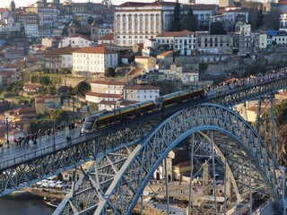 The city view or Porto, Portugal