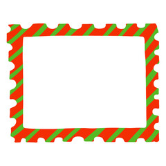 Obraz premium Festive frame with a frame for text