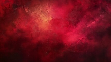  Abstract red watercolor background with dark grunge texture and smoke , distressed vintage. dark maroon background, dark crimson texture, banner 