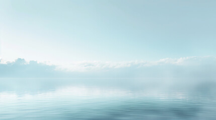 Obraz premium A tranquil sky at dawn