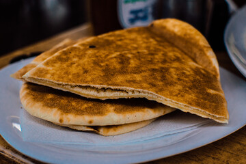 traditional food of Cyprus in the restaurant