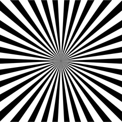 Light rays silhouette. vector image