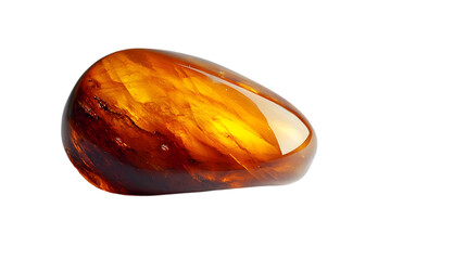 Amber Gemstone Closeup Photo