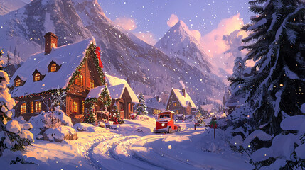 Fototapeta premium christmas, child, tree, gift, holiday, xmas, present, celebration, decoration, background, generative, ai, box, people, boy, baby, santa, woman, fun, kid, children, family, smiling, happiness, winter,