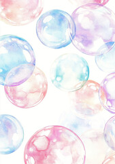 abstract background with bubbles