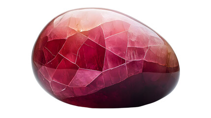 Red Gemstone Egg Illustration