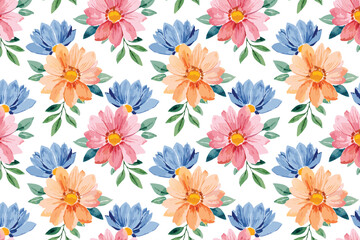 Watercolor Floral Background: Soft and Elegant Artistic Design