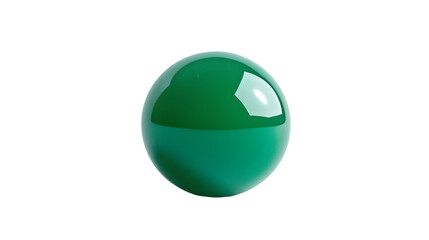 Green Sphere 3D Render -  Abstract Background