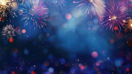 Fototapeta premium Fireworks Celebration