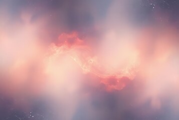 Fototapeta premium Cosmic Background A dreamy ethereal piece with soft brushstrokes