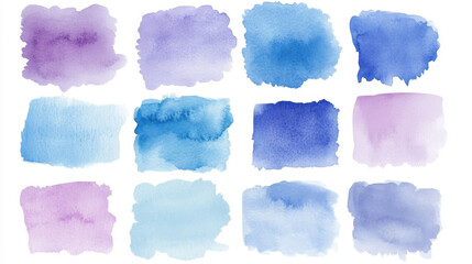 Plain watercolor background of large washes in neutral colors for graphic design or wallpaper.