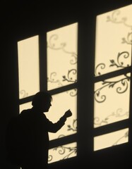 Shadows that reflect emotions Shadows reflecting the emotional s