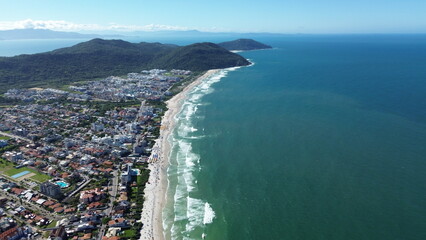 Imagens Aereas da Praia dos Ingleses Florianópolis © Atilio