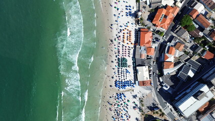 Imagens Aereas da Praia dos Ingleses Florianópolis © Atilio