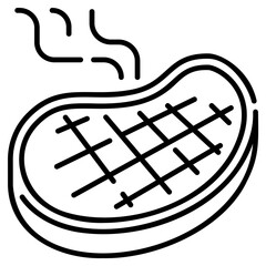 Nutrition Pack Icon,Meat line Icon
