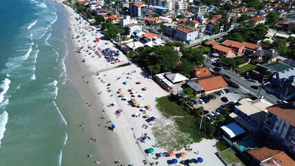 Imagens Aereas da Praia dos Ingleses Florianópolis © Atilio