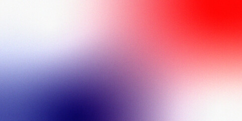 : New Colorful Gradient Against Soft, Pastel Background. abstract red white blue tricolor flag gradient background . gradient background with grainy texture, Smooth transitions of iridescent colors,