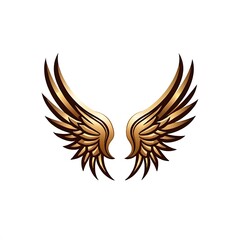 Fototapeta premium wing logo , isolated on white background