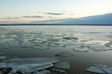 ice on the sea