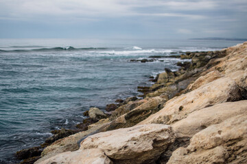 rocky coast of Ayia Napa, Cyprus