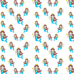 Mermaid pattern 