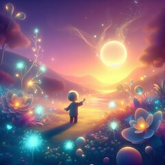 Magical Twilight Meadow