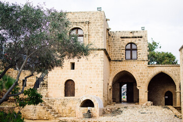 a monastery in the Mediterranean style of Ayia Napa, Cyprus