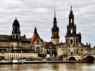 Fototapeta premium the city view of Dresden, Germany