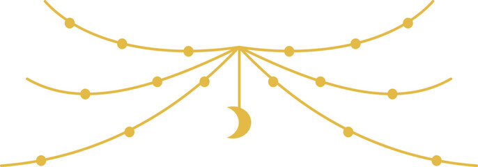 Fashionable bohemian gold waist chain, body jewelry 